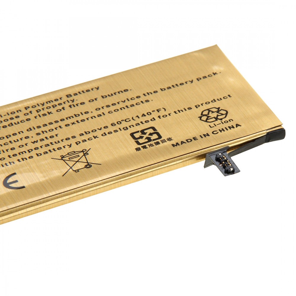 Picture of 2850mAh High Capacity Gold Rechargeable Li-Polymer Battery for iPhone 6s